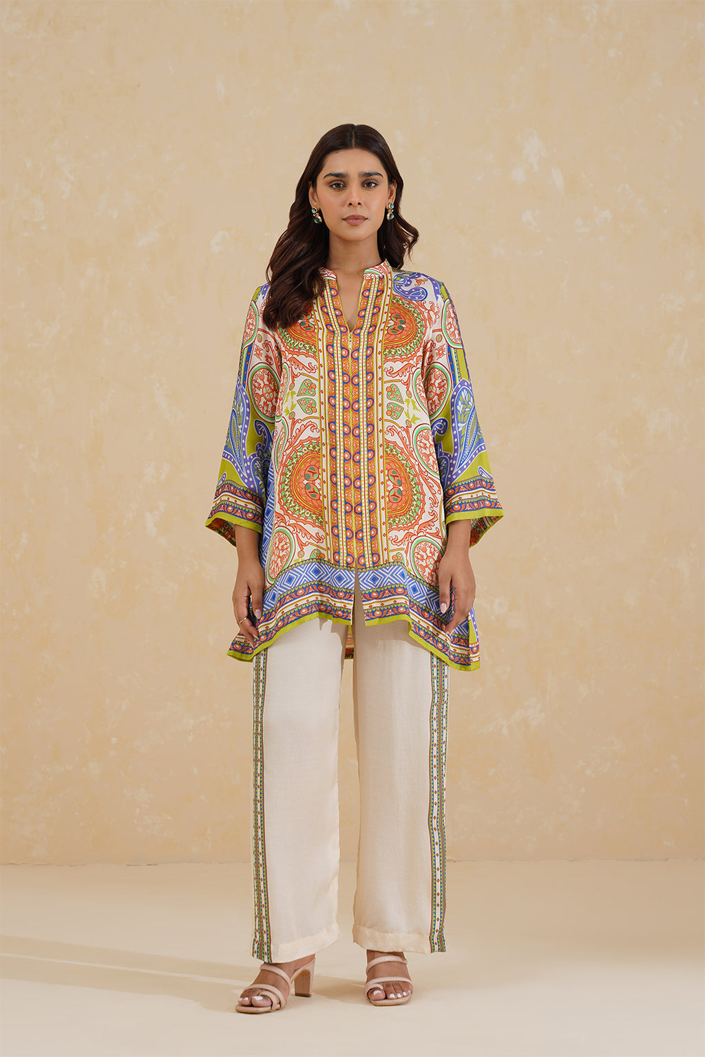 Stylish Women’s Abstract Print Co-Ord Set