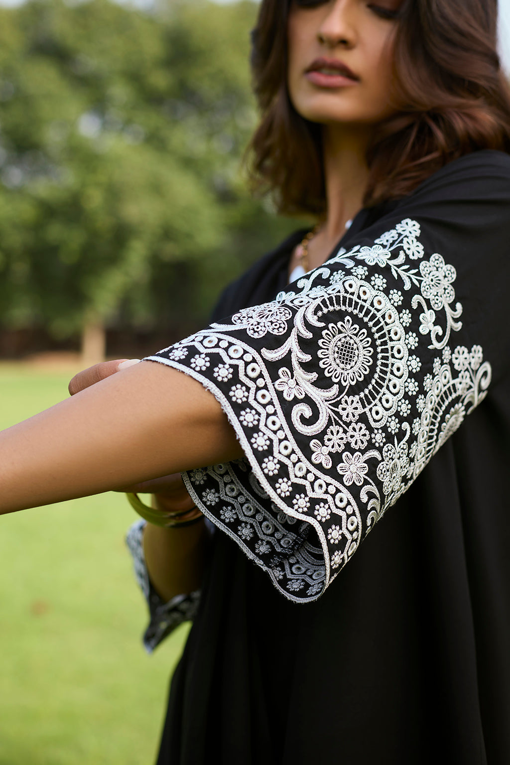 Classic Black Broderie Anglaise Outfit