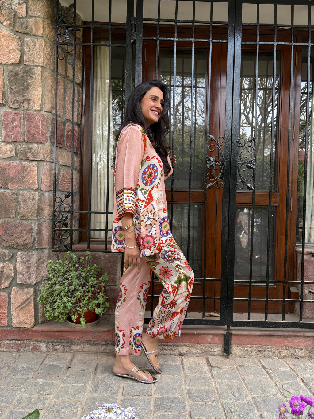 Women’s Noor Abstract Print Co-ord Set