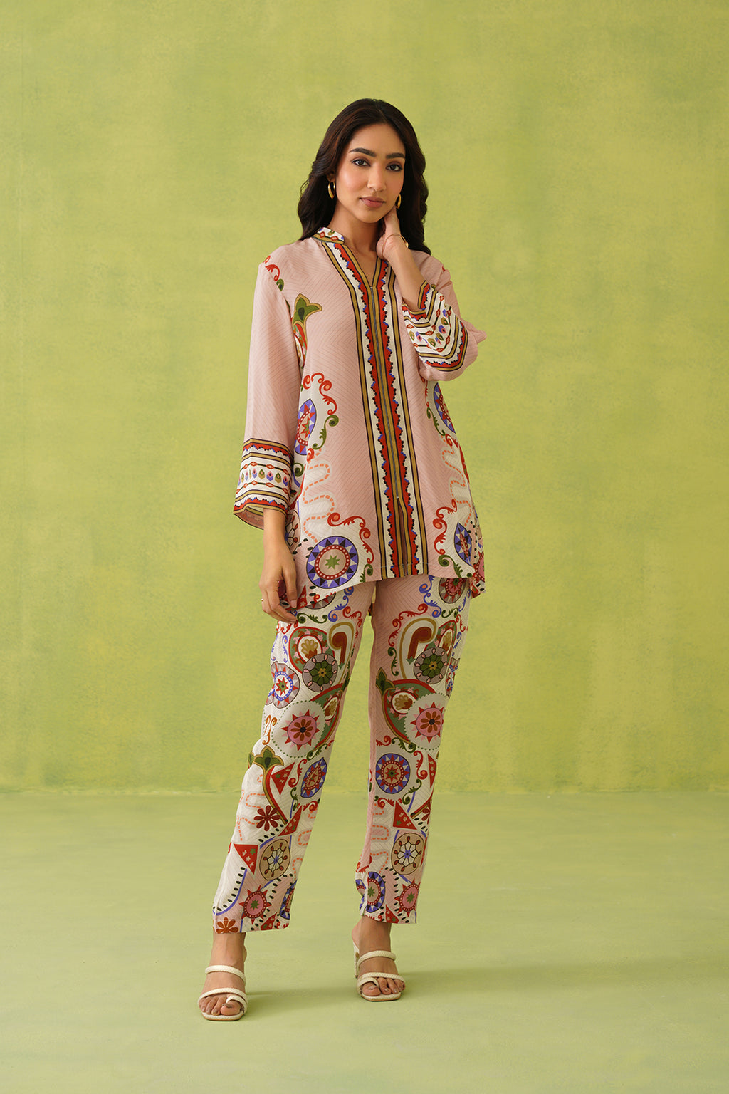 Women’s Noor Abstract Print Co-ord Set
