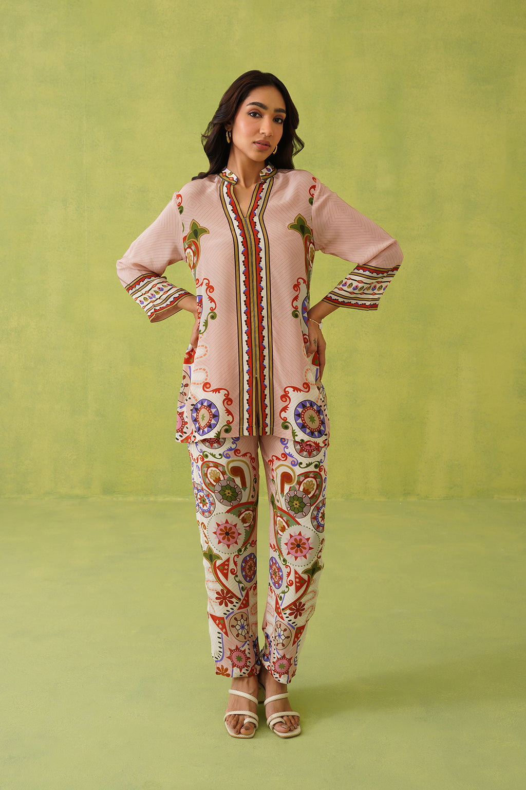Women’s Noor Abstract Print Co-ord Set